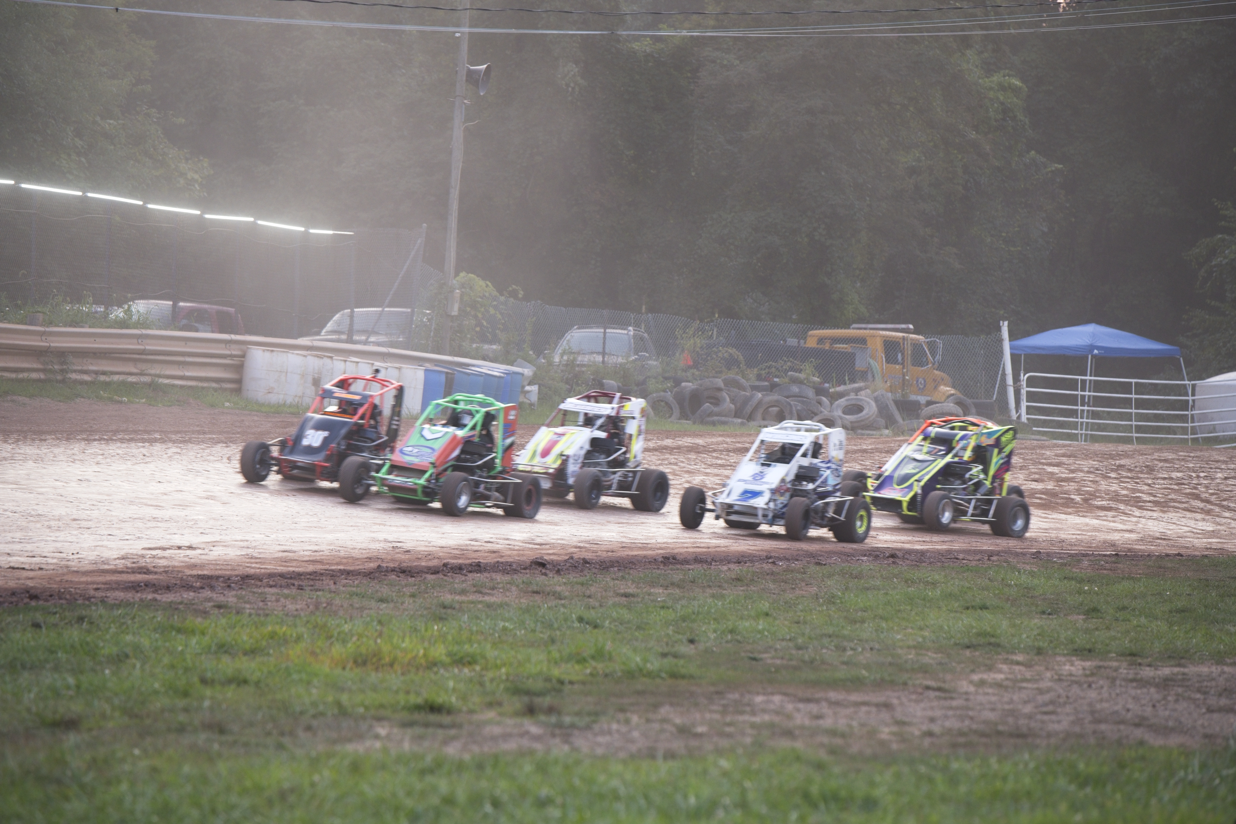 600cc Micro Sprint Racing