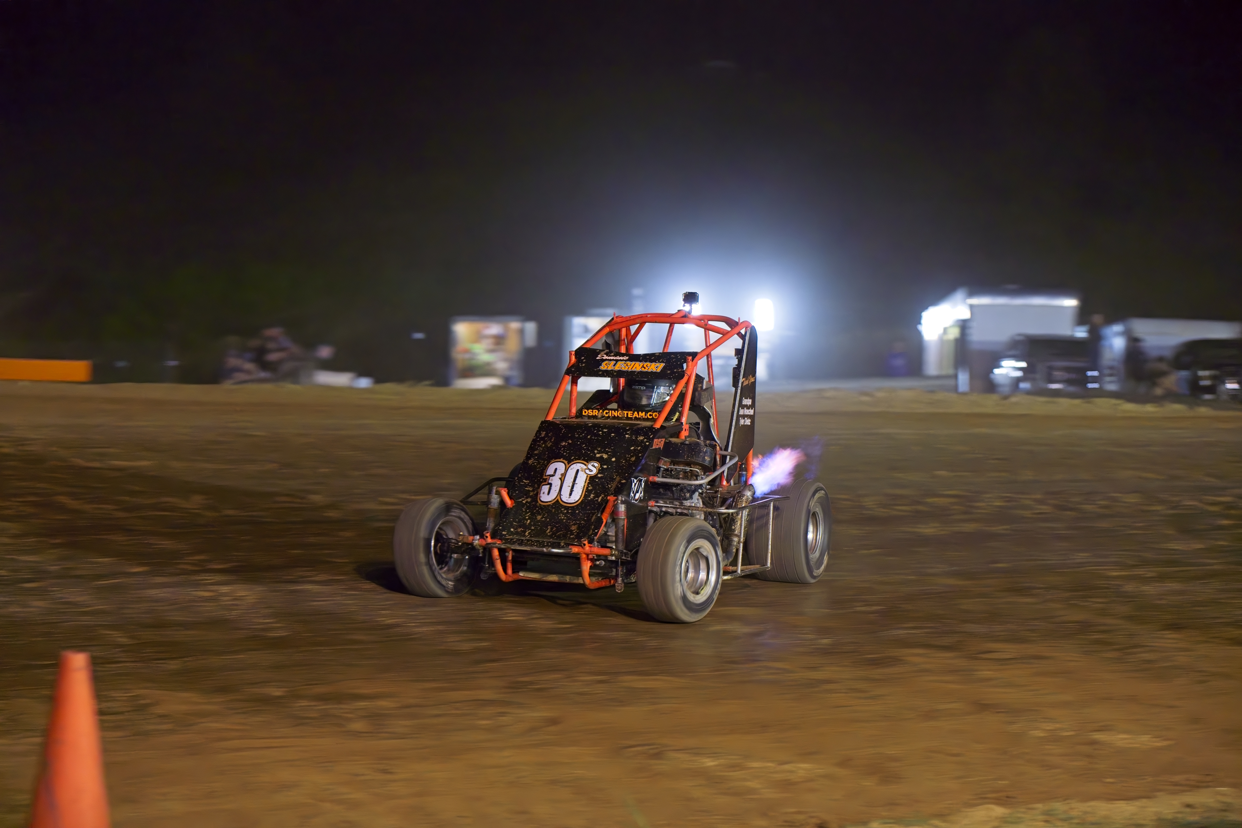 Dominic Slesinski Racing 600cc Micro Sprint Edge Chasis