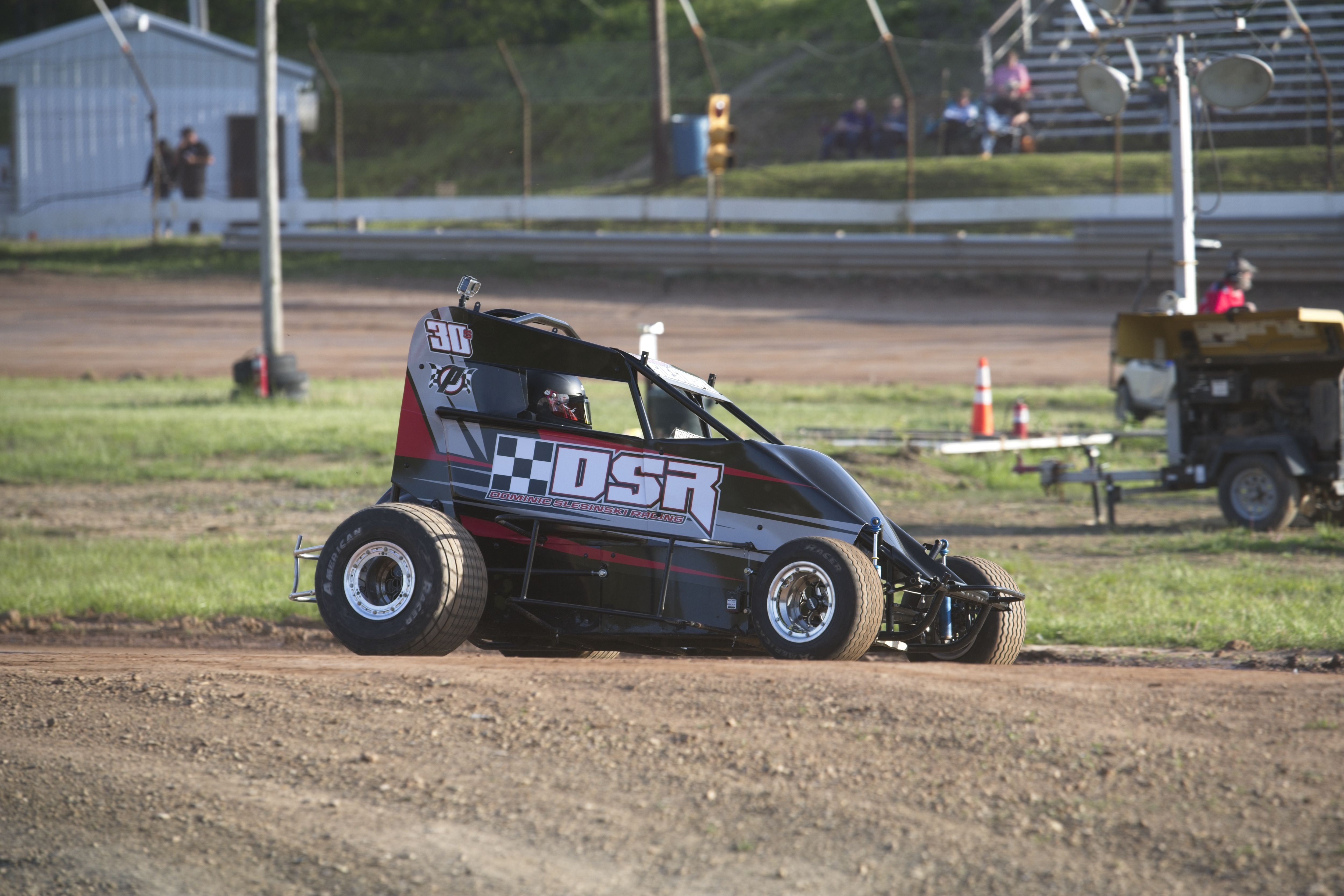 first generation 600cc microsprint car with Team logo
