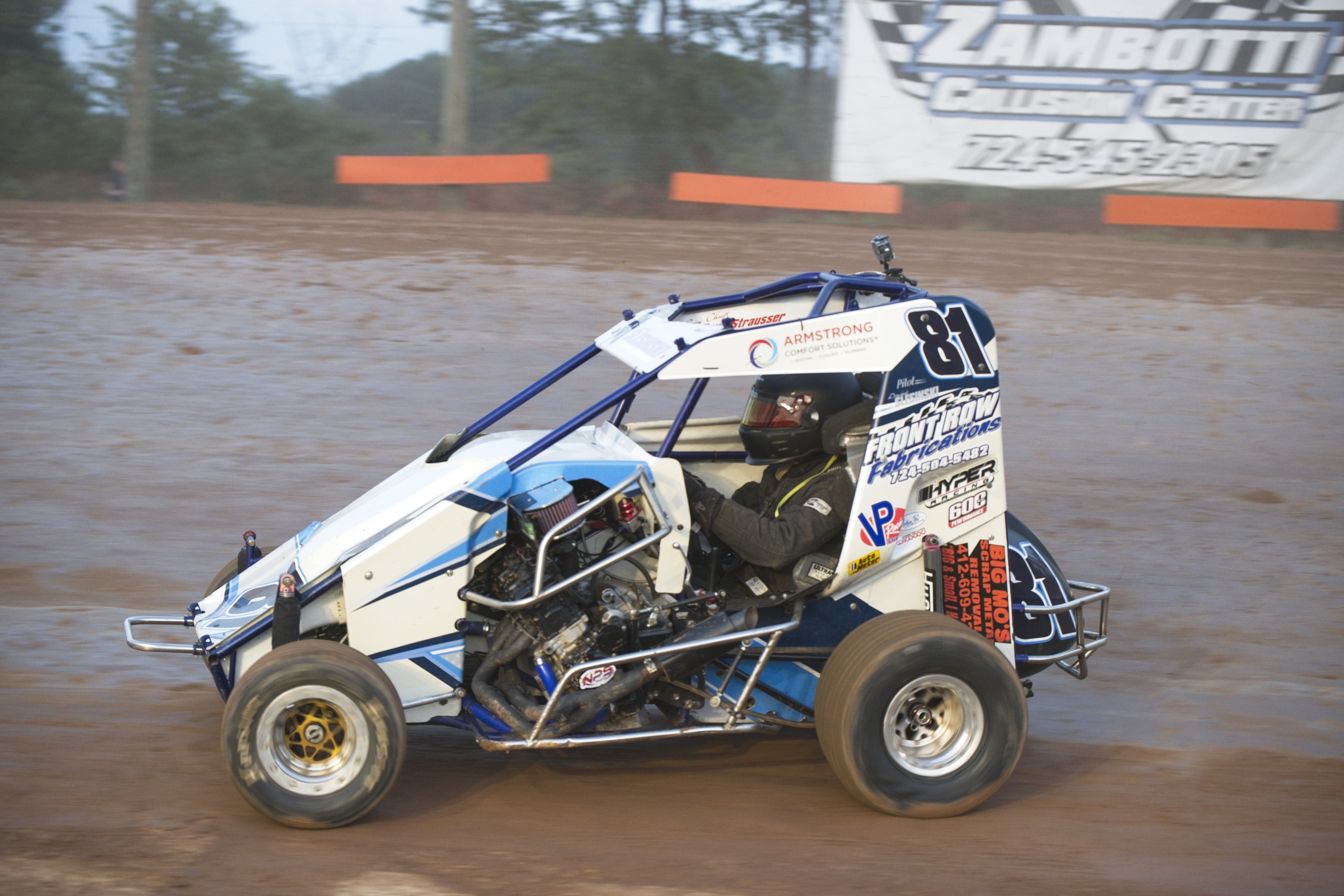 Dominic Slesinski 600cc Micro Sprint Car Hyper Chassis