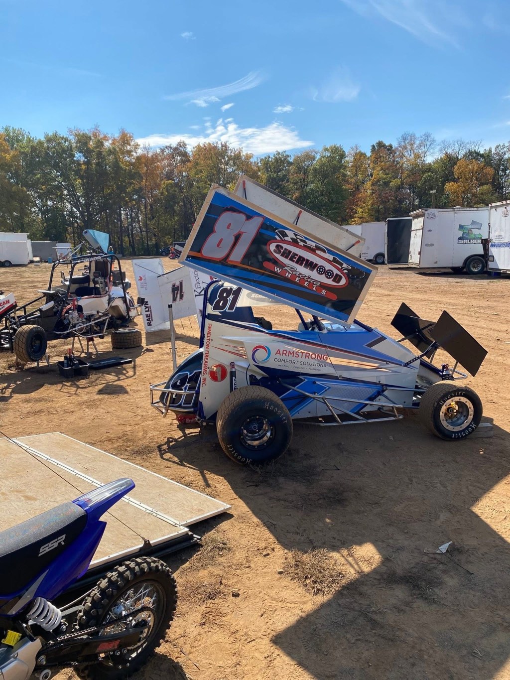 600cc microsprint Hyper Chassis winged