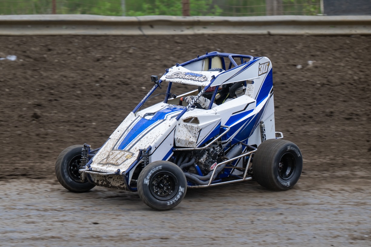 600cc MicroSprint Hyper Chassis Dominic Slesinski