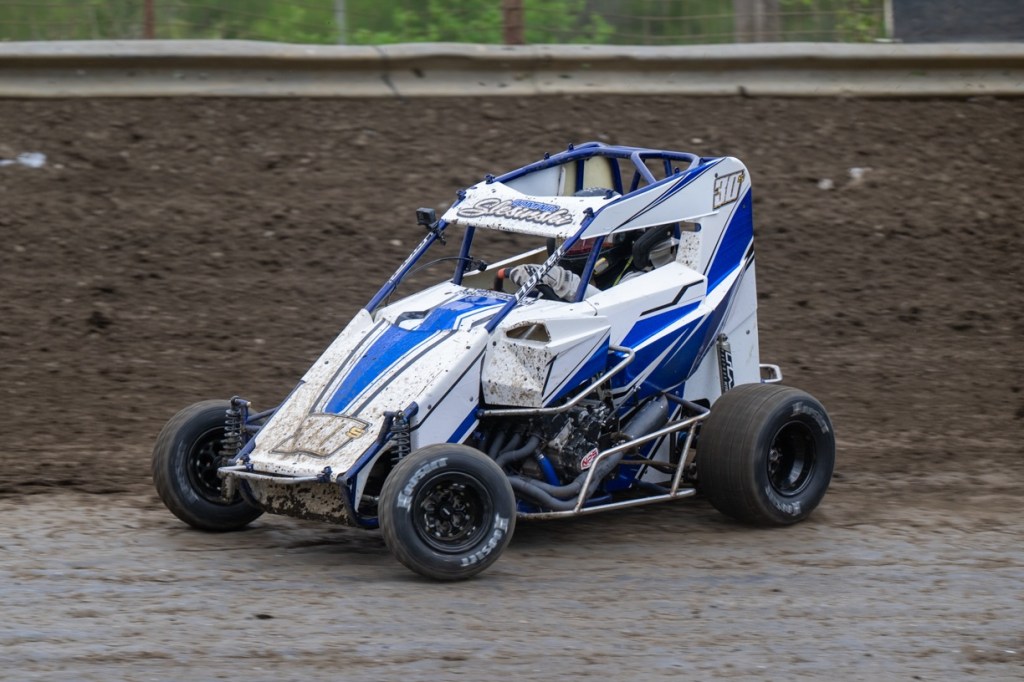 600cc MicroSprint Hyper Chassis Dominic Slesinski