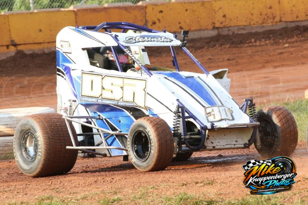 Dominic Slesinski Racing in Non-winged Micro Sprint