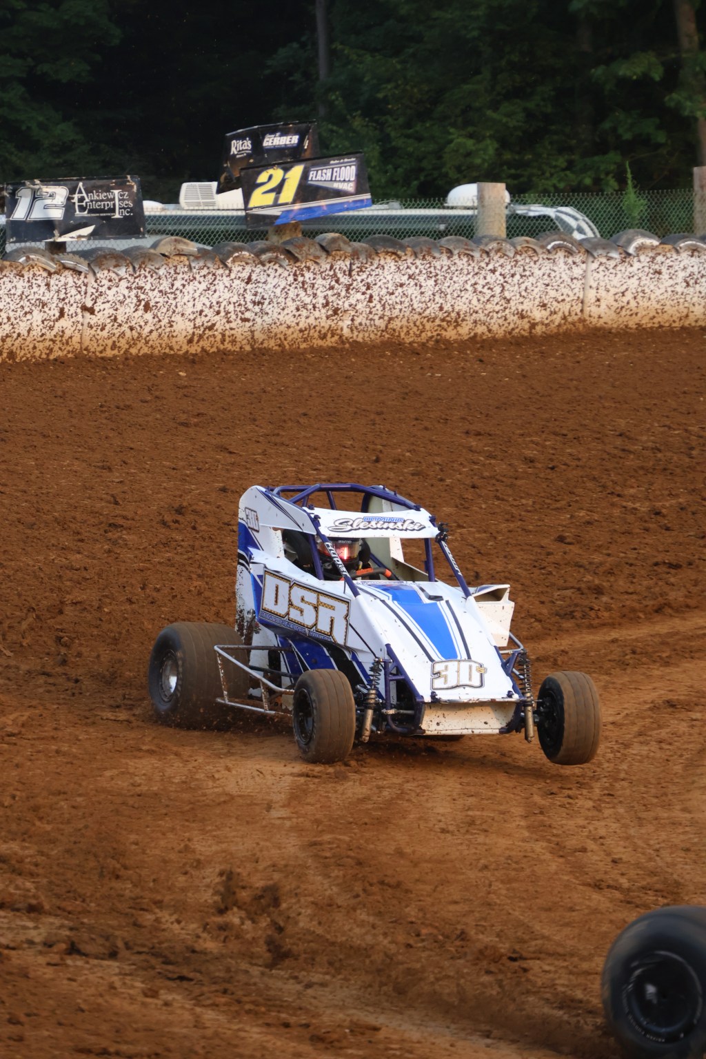 Dominic Slesinski 600cc MicroSprint car GVAT